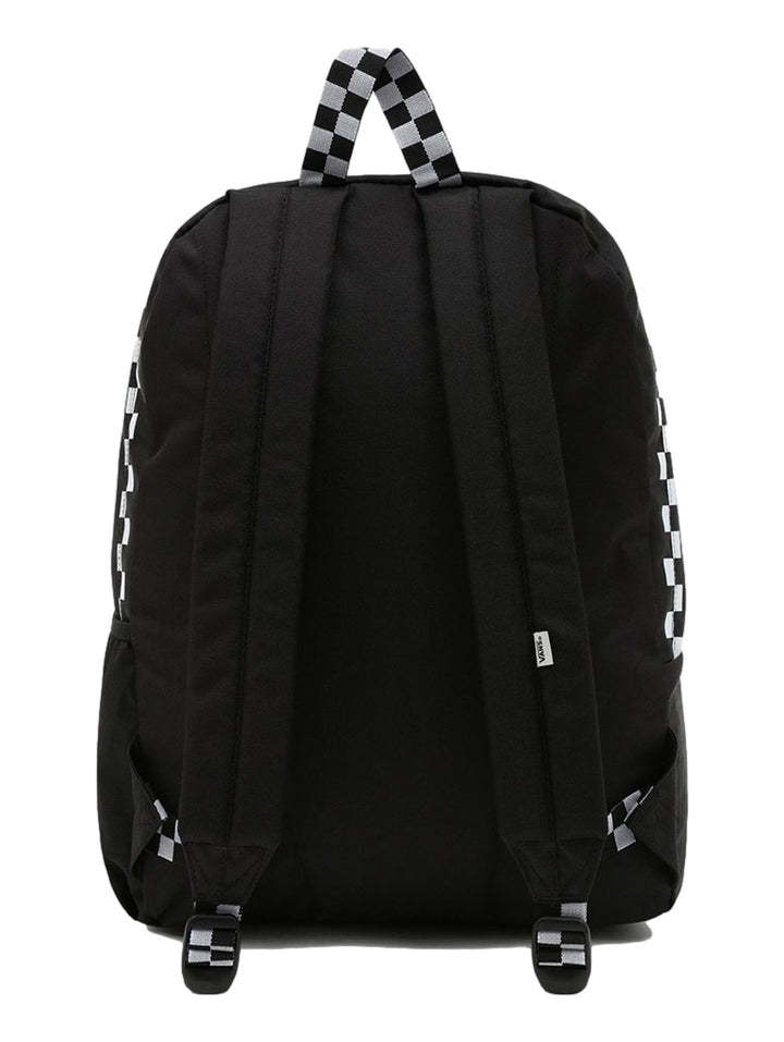 Mochila Vans Street Sport Real Negro con Blanco Checkerboard
