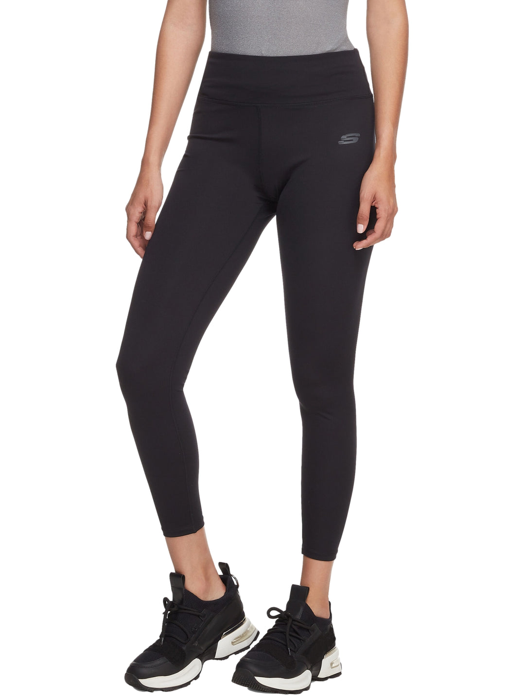 Skechers Leggings Deportivos Negro Mujer