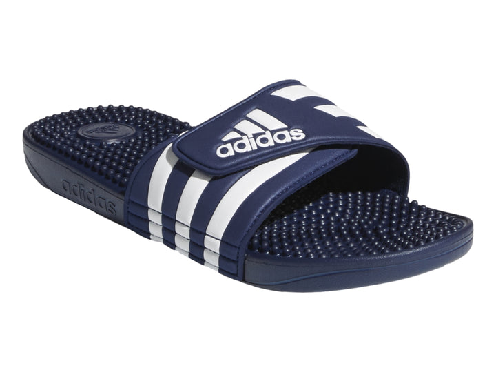 Sandalias Adidas Adissage Azul y Blanco para Hombre