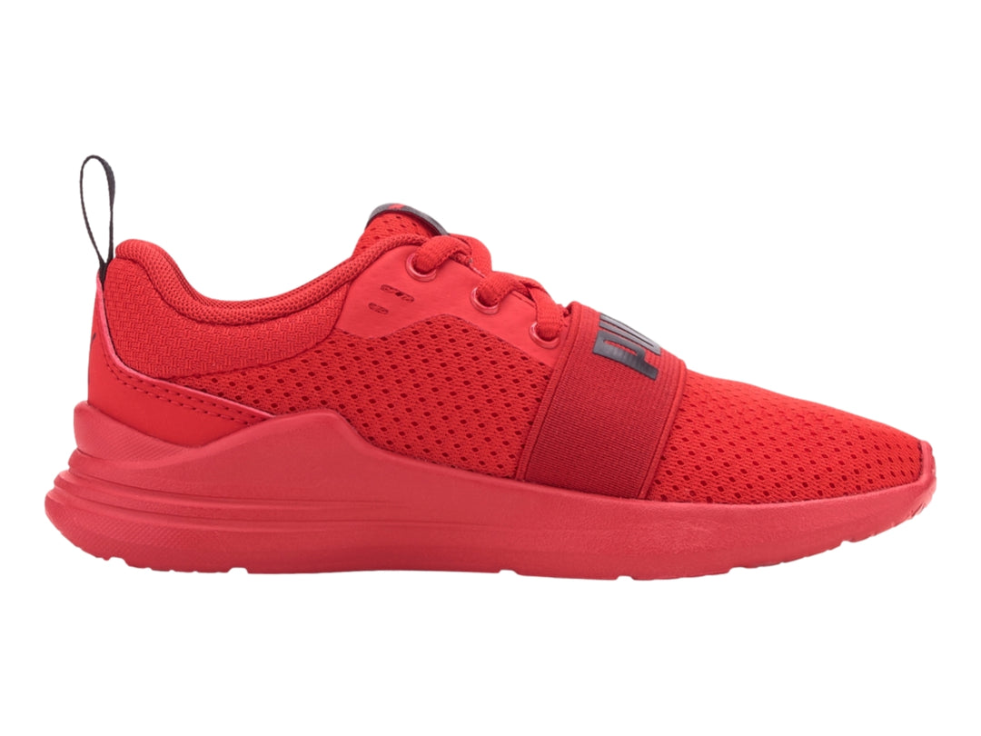 Tenis PUMA Wired Run Rojo para Nino
