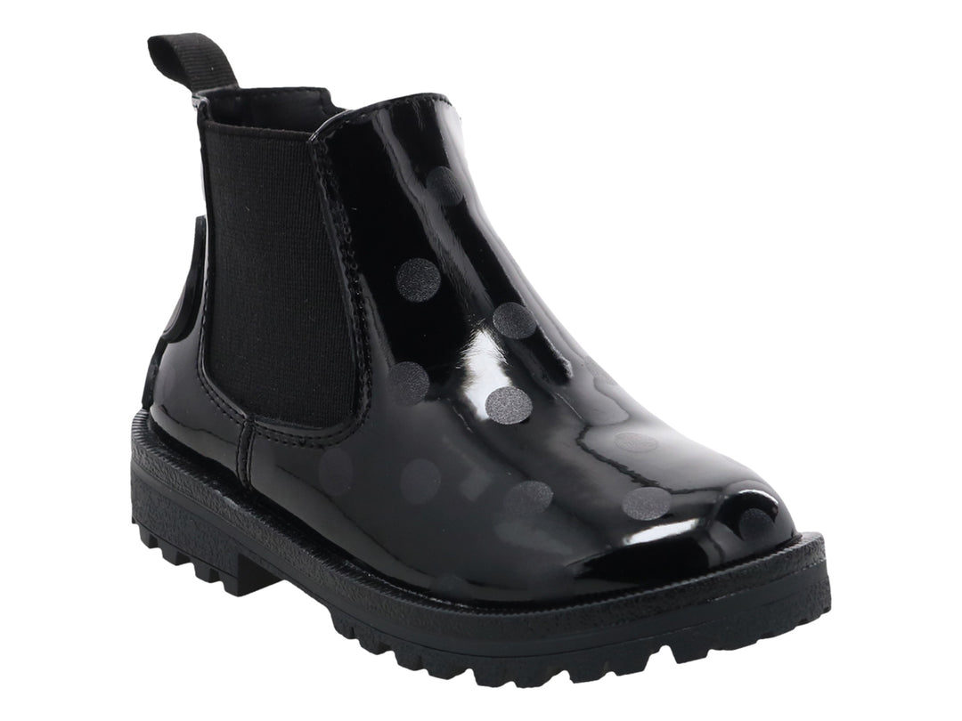 Botas Tropicana Charol Negro para Niña