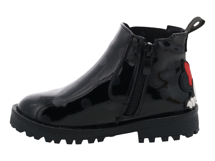 Botas Tropicana Charol Negro para Niña