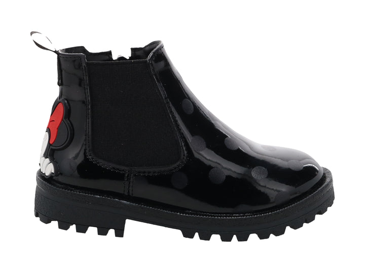 Botas Tropicana Charol Dots Negro para Niña