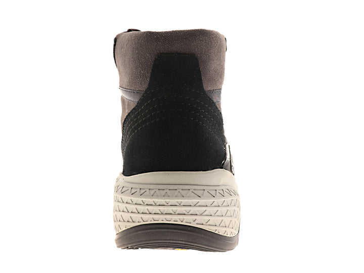 Botas Caterpillar Context Mid WP color Pavement para hombre, con diseño moderno y suela beige.