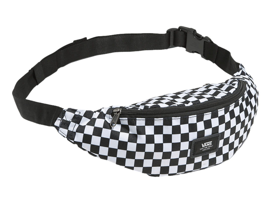 Cangurera Vans Checkerboard Negro y Blanco