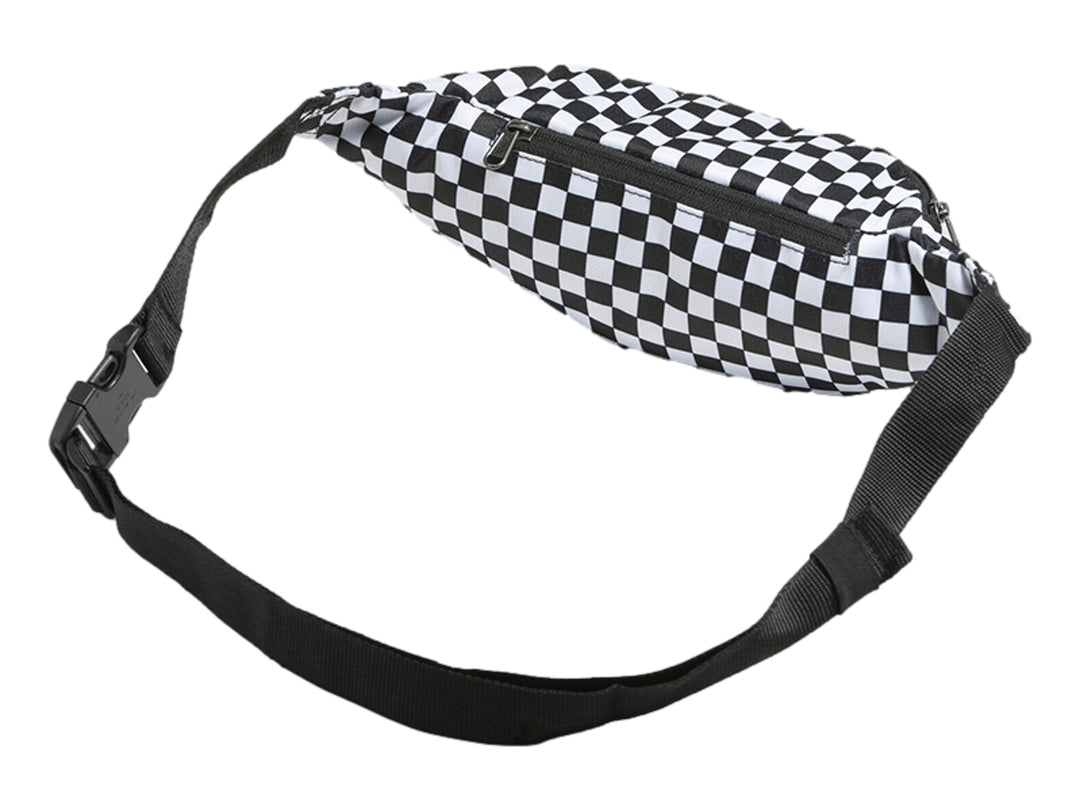 Cangurera Vans Checkerboard Negro y Blanco