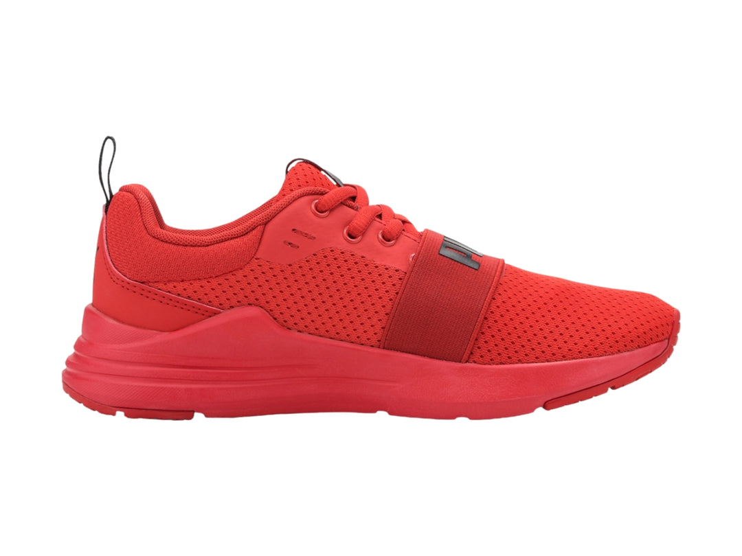 Tenis PUMA Wired Run JR Rojo para Nino