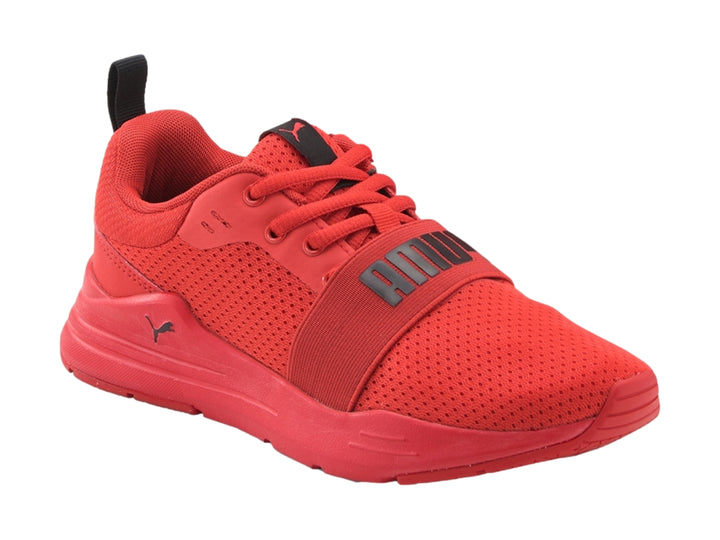 Tenis PUMA Wired Run JR Rojo para Nino