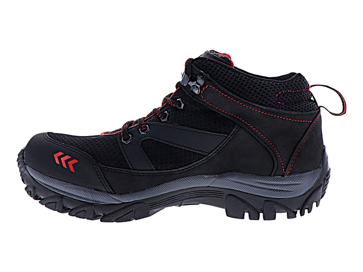 Botas 4X4 Negro con Rojo para Hombre