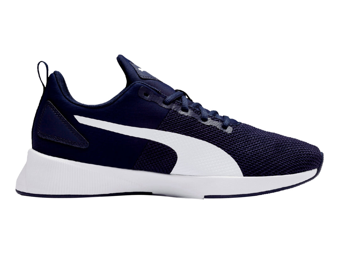 Tenis PUMA Flyer Runner Azul Marino y Blanco para Hombre