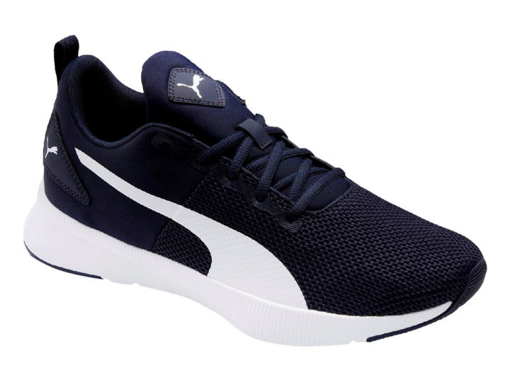 Tenis PUMA Flyer Runner Azul Marino y Blanco para Hombre