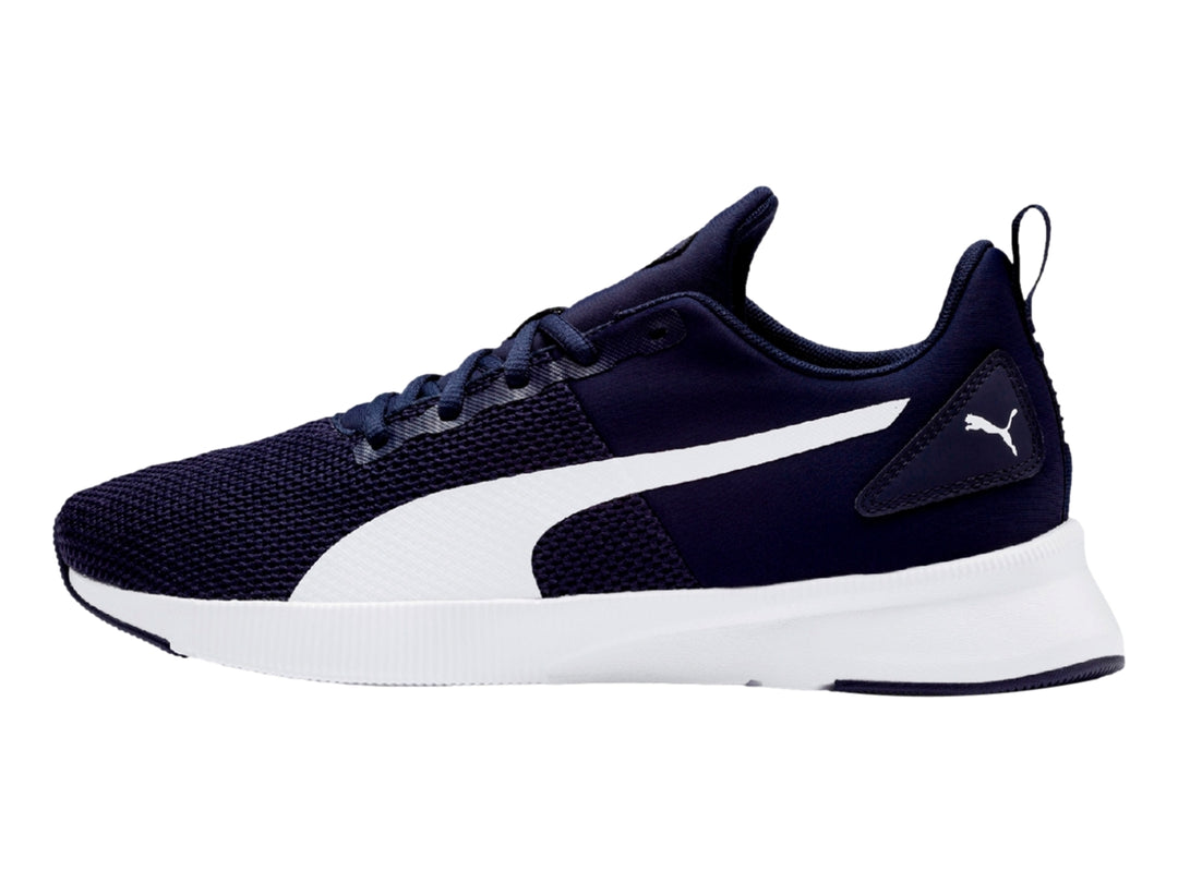 Tenis PUMA Flyer Runner Azul Marino y Blanco para Hombre
