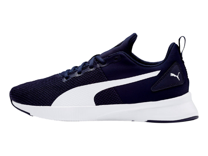 Tenis PUMA Flyer Runner Azul Marino y Blanco para Hombre