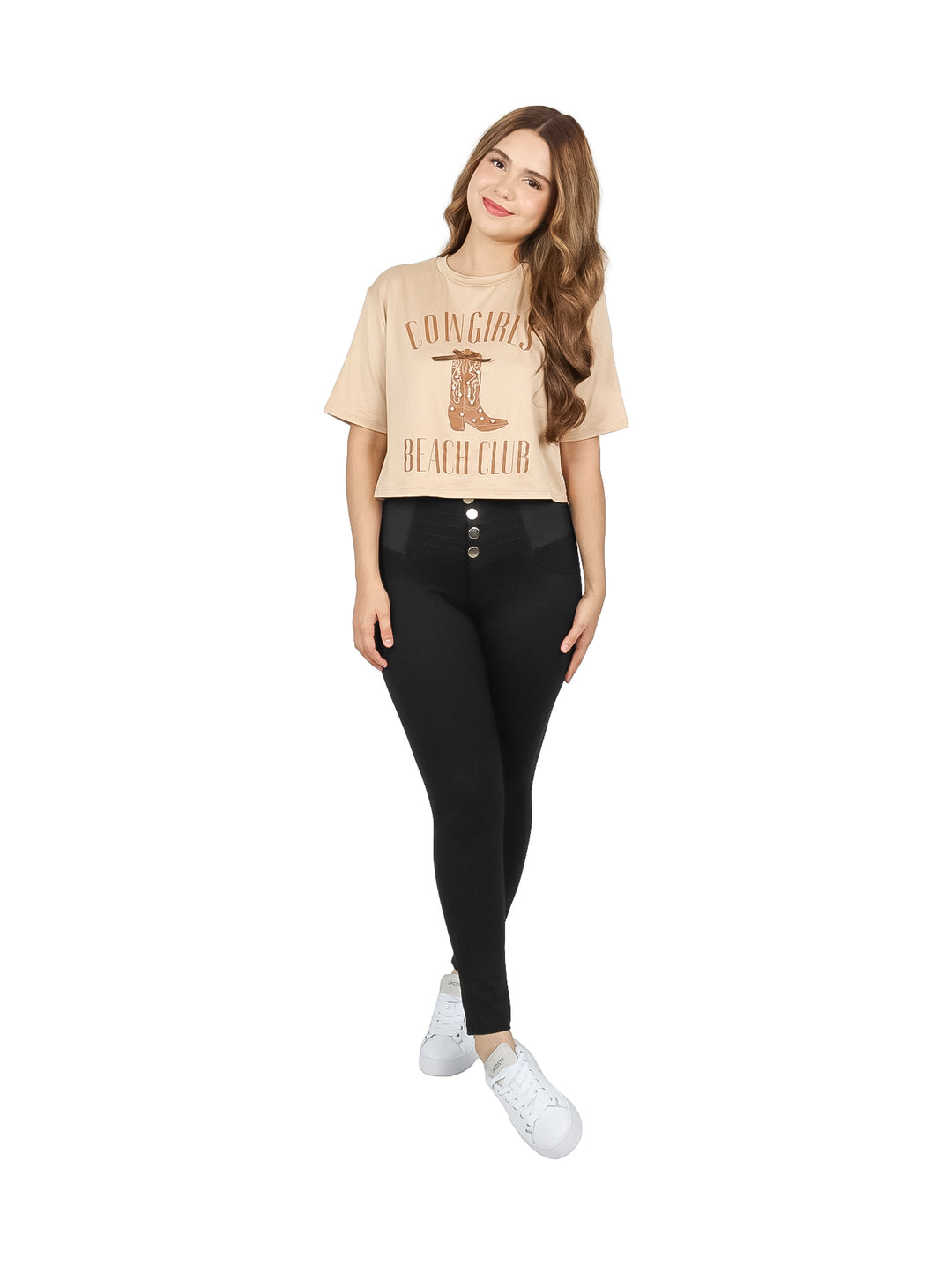 Leggings Vanidad Negro para Mujer