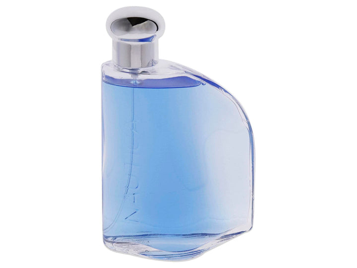 Perfume Nautica Blue Ambition de 100 ml con botella de vidrio azul y caja a juego.