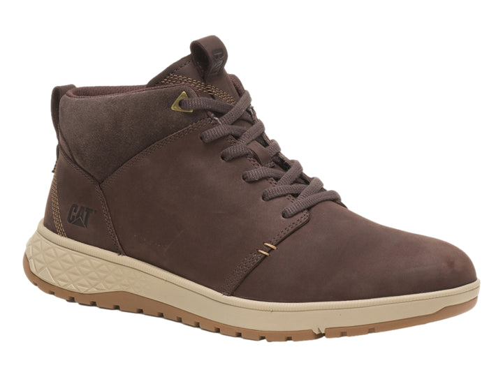 Botas Caterpillar Zeke para hombre en color café con suela beige y acabado mate.