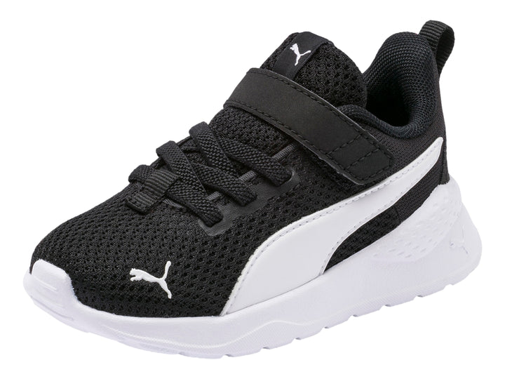 Tenis PUMA Anzarun Lite AC Negro y Blanco para Niño