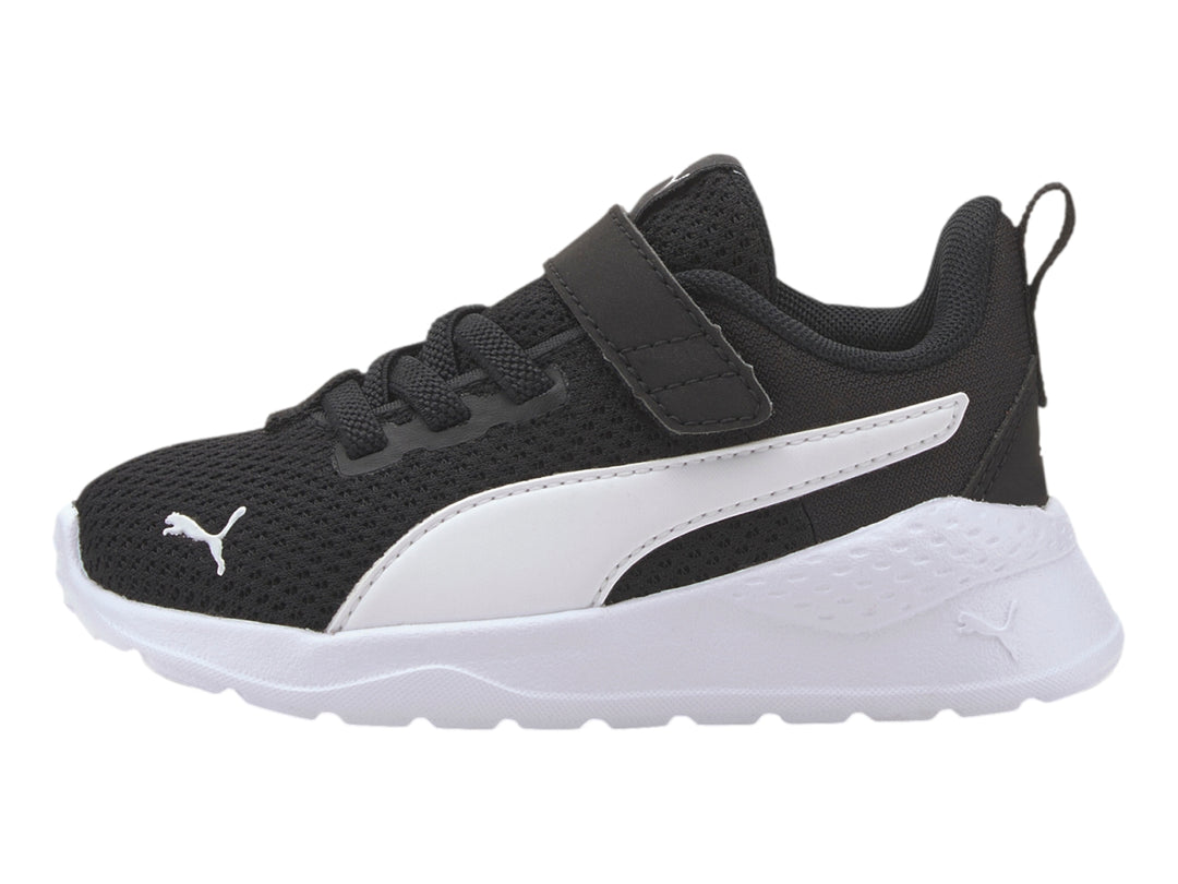 Tenis PUMA Anzarun Lite AC Negro y Blanco para Niño