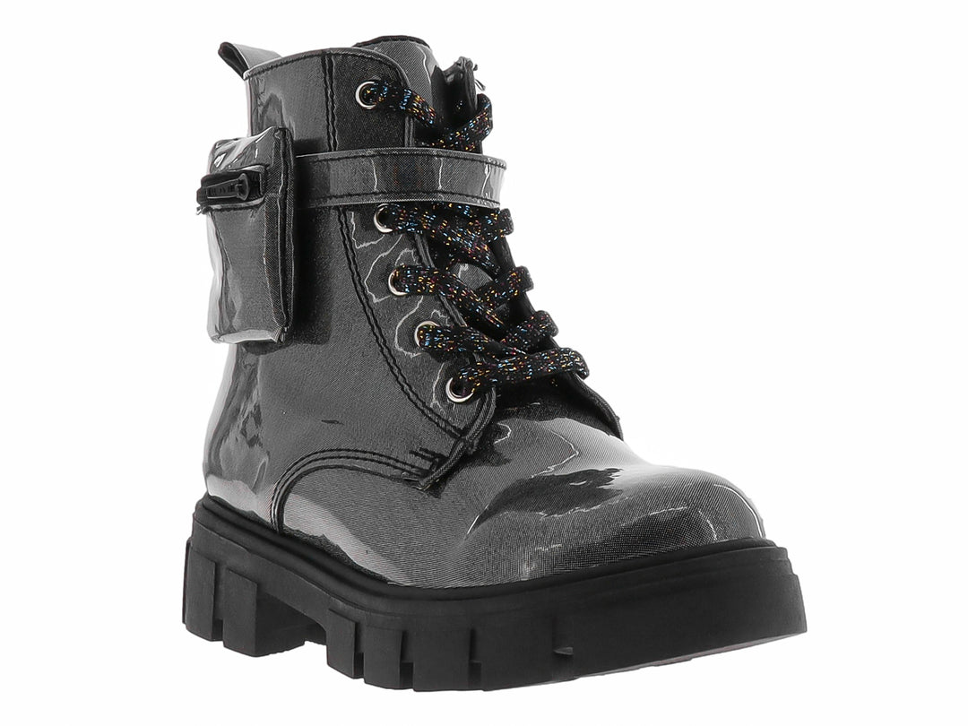 Botas Miroslava Charol Negro para Niña