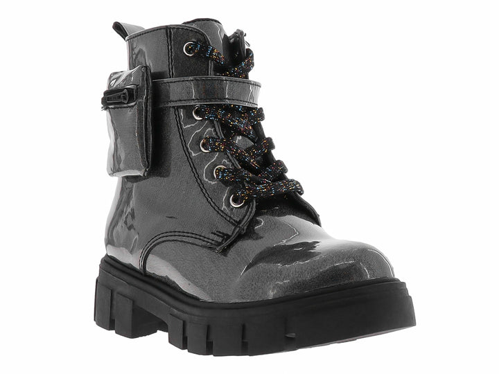Botas Miroslava Charol Negro para Niña