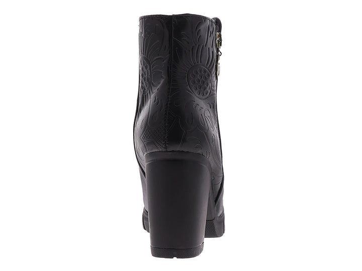 Botines VIFRA Cleveland Floral Negro para Mujer