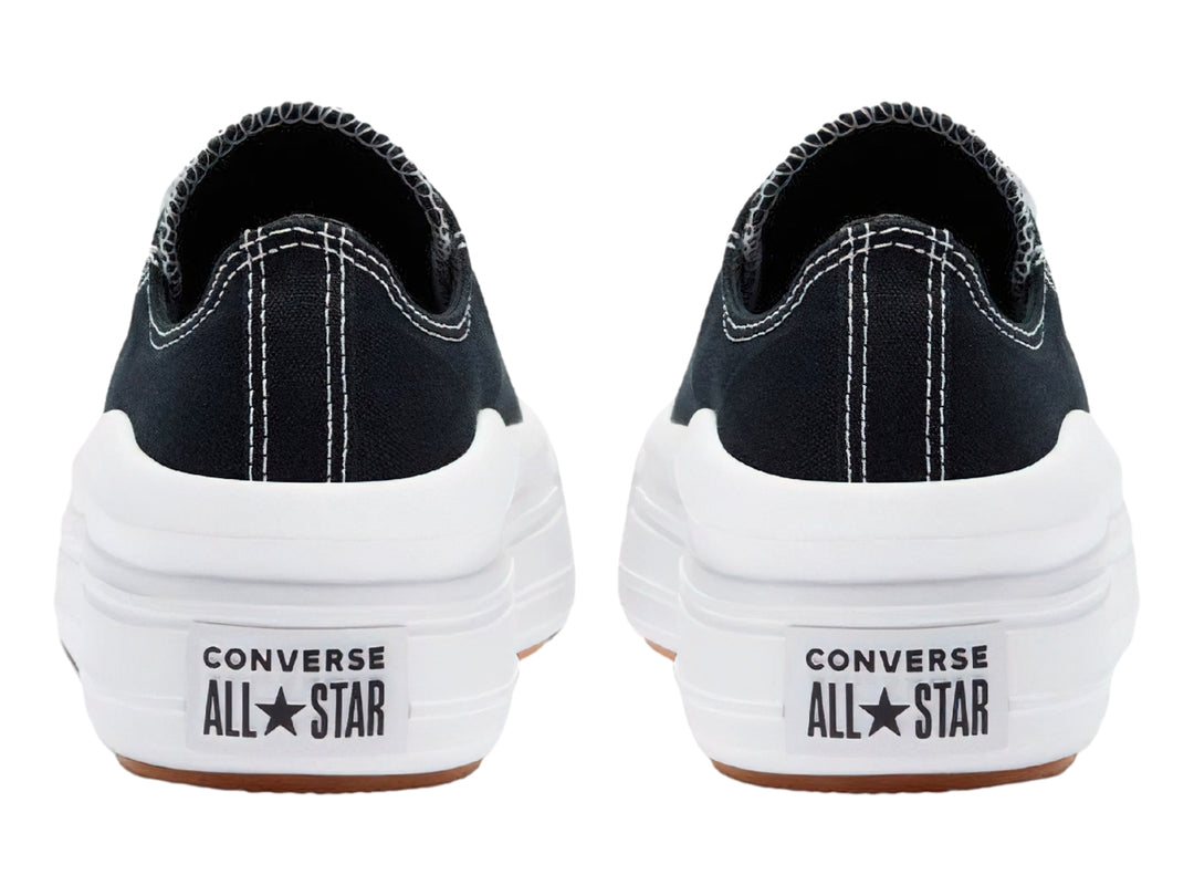 Tenis Converse Chuck Taylor All Star Move Negros y Blancos