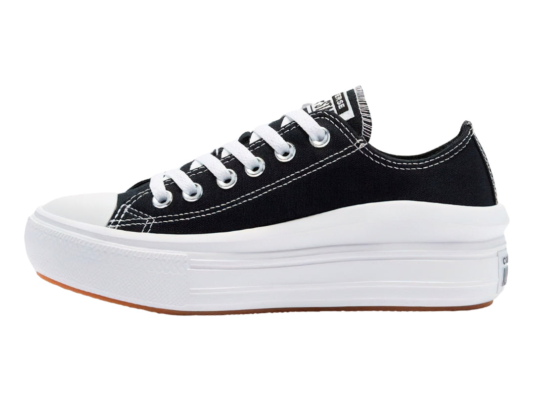 Tenis Converse Chuck Taylor All Star Move Negros y Blancos