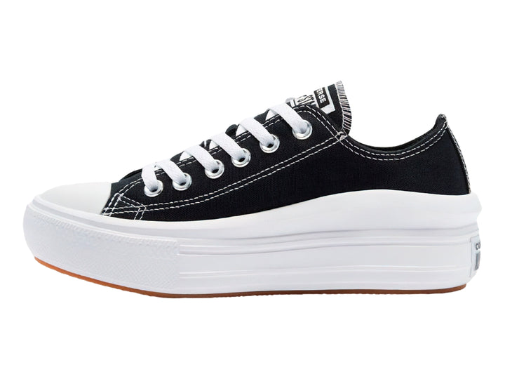 Tenis Converse Chuck Taylor All Star Move Negros y Blancos