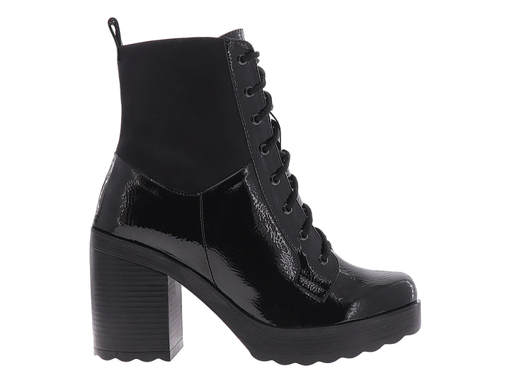 Botines Stefania Negro Charol para Mujer