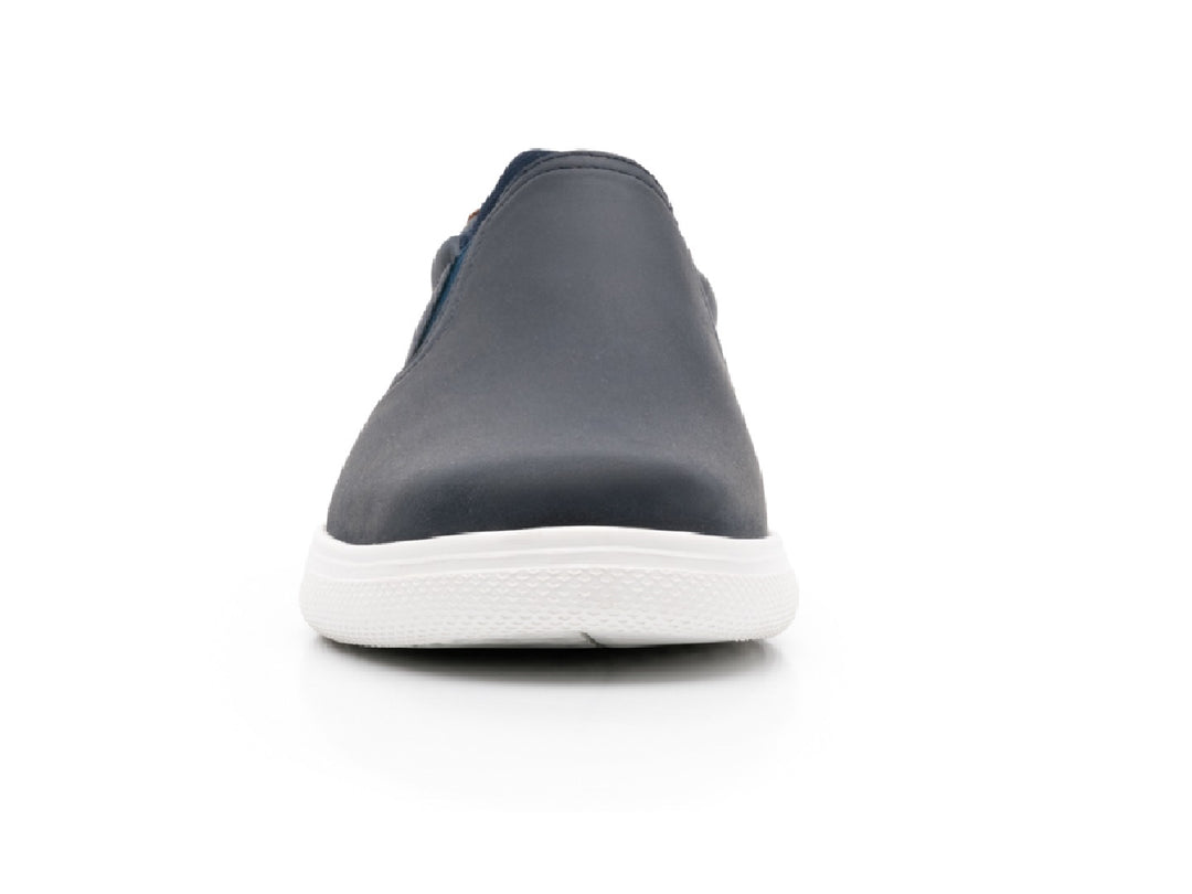 Tenis Flexi Griezman para hombre en color navy con suela blanca y diseño slip-on.