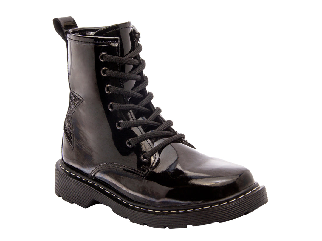 Botas Confratelli para Niña en Charol Negro