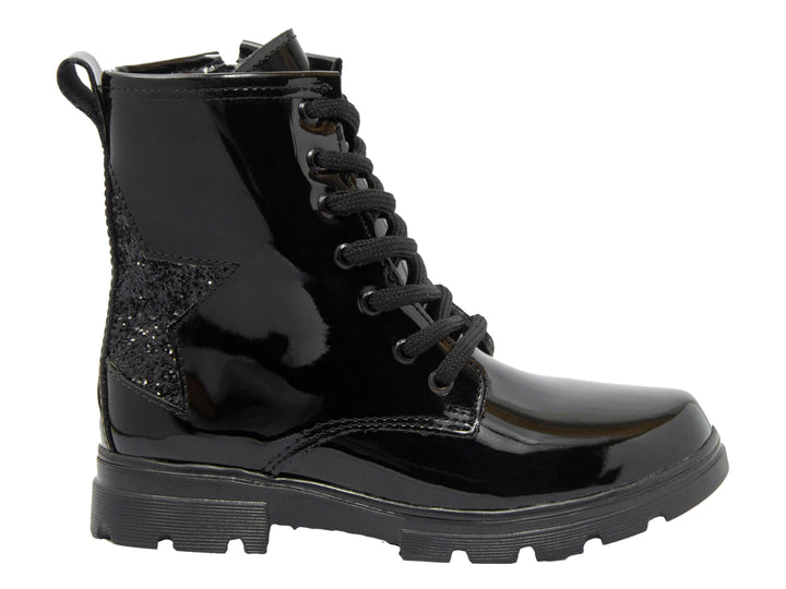 Botas Confratelli para Niña en Charol Negro