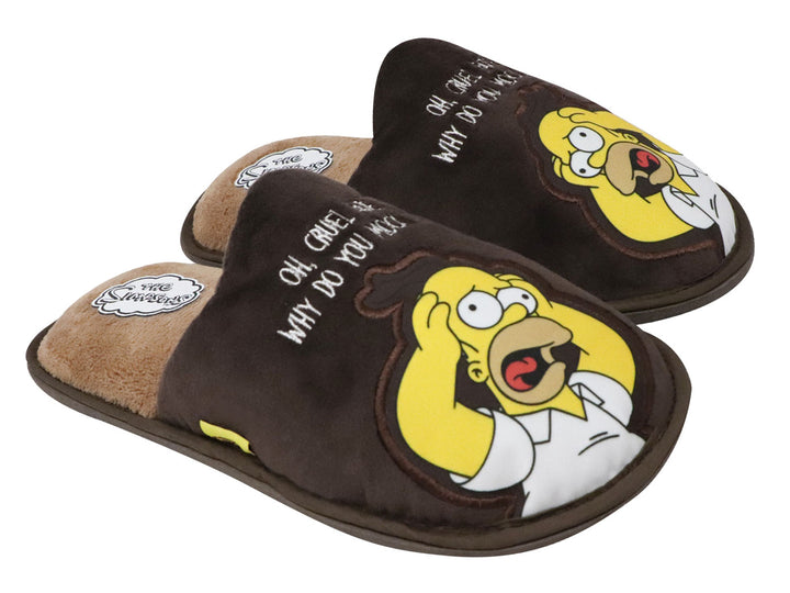 Pantuflas ARRA de Peluche Café Homer Simpson