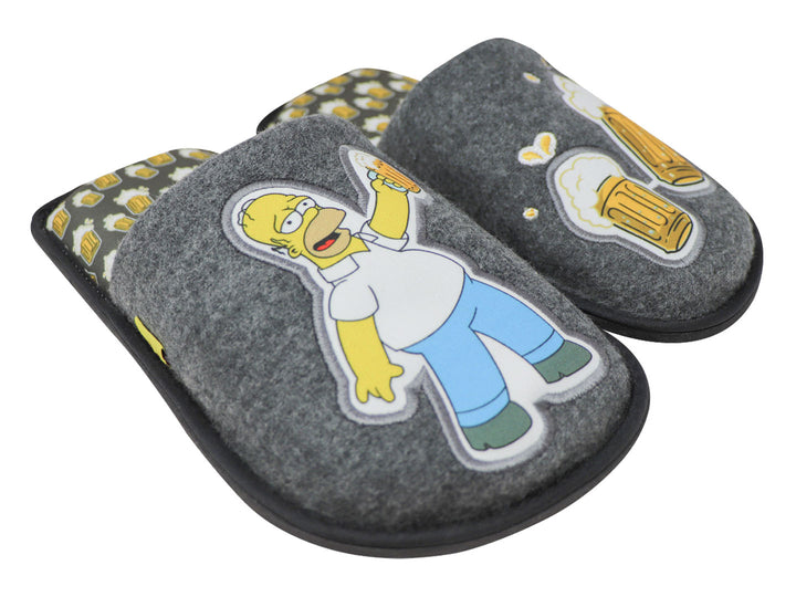 Pantuflas ARRA Gris de Homer Simpson