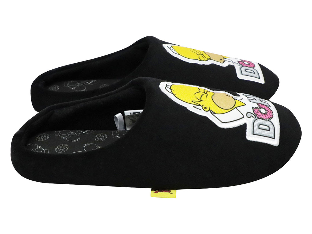 Pantuflas ARRA Negro de Los Simpson Homer
