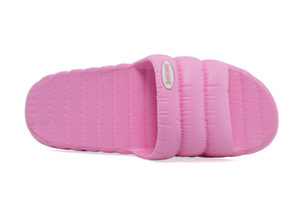 Par de sandalias playeras color rosa marca NEWK para Mujer.