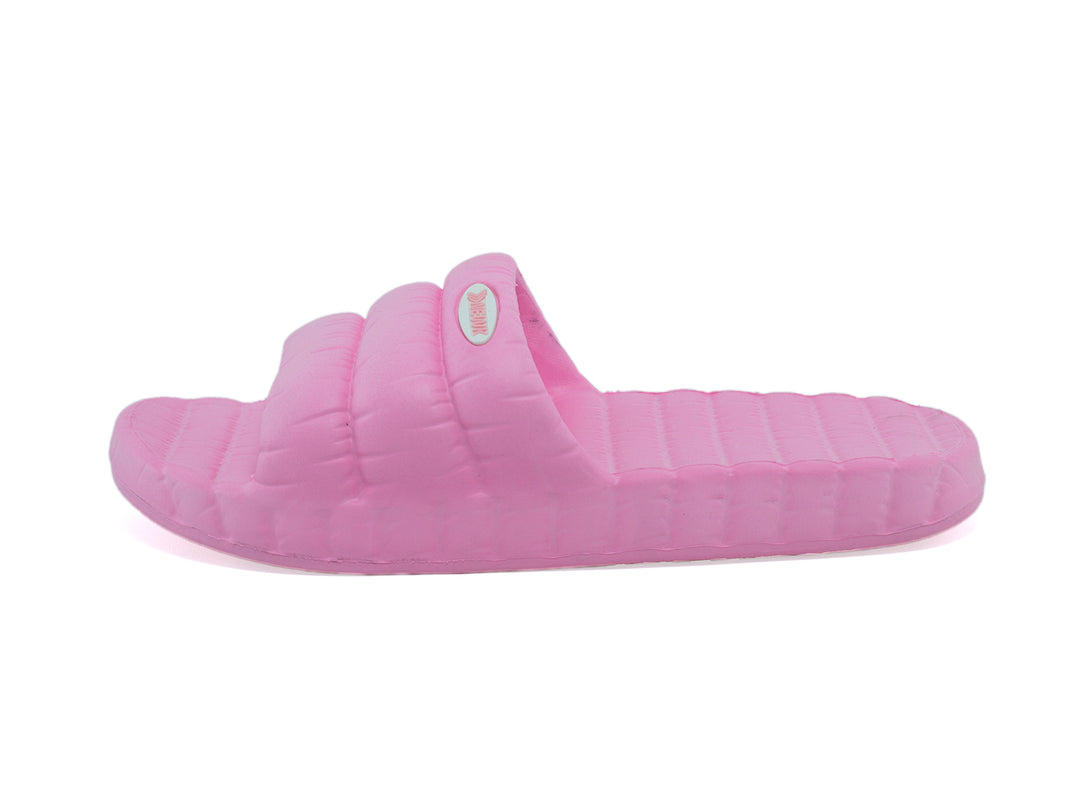Par de sandalias playeras color rosa marca NEWK para Mujer.