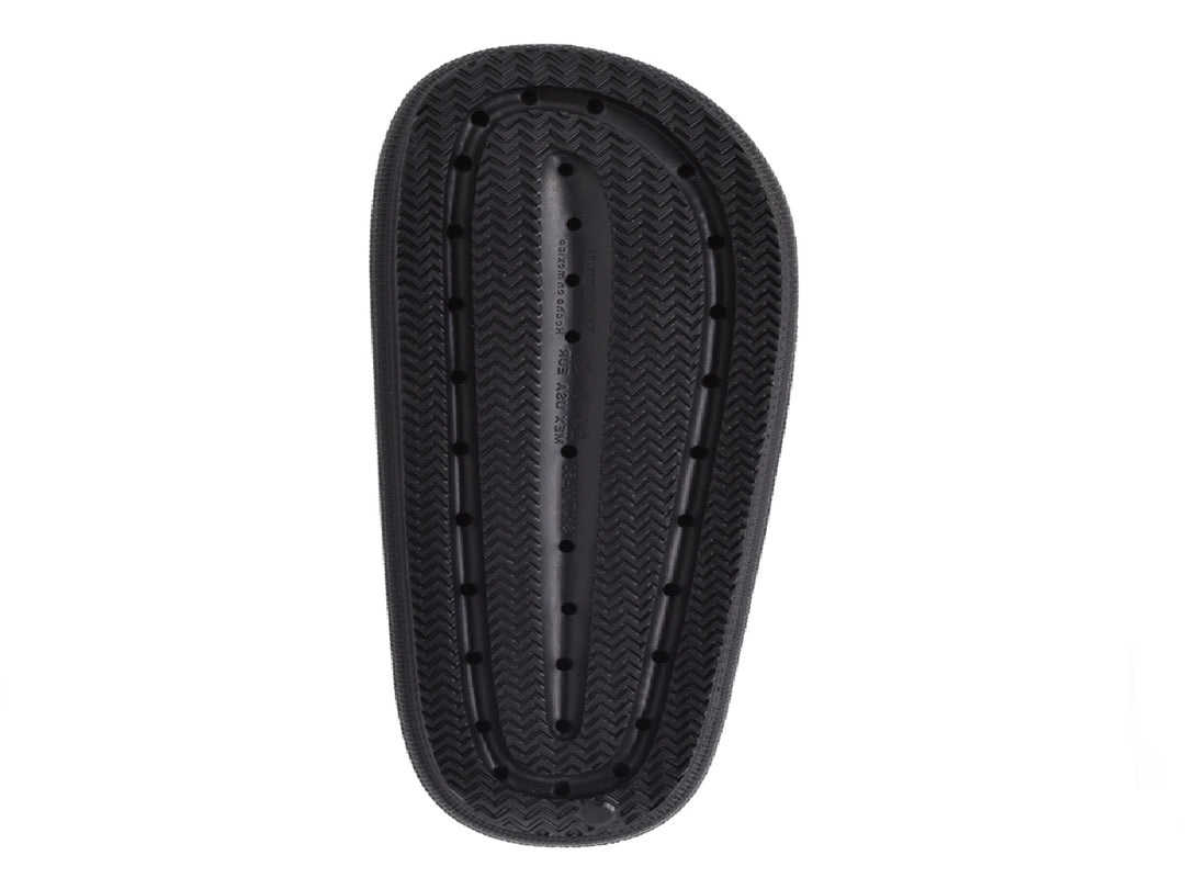 Sandalia EFE para mujer en color negro con textura rugosa y correas anchas.