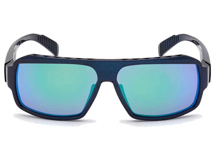 Lentes de sol deportivos Adidas color azul con cristales espejados