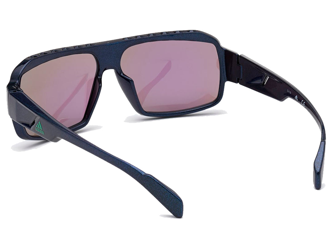Lentes de sol deportivos Adidas color azul con cristales espejados