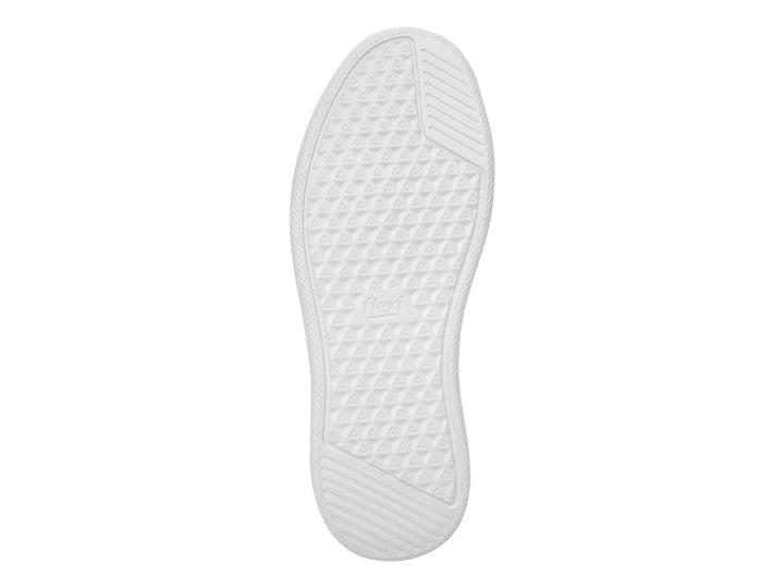 Tenis Flexi Griezmann para Hombre en color blanco con detalle gris en el talón.