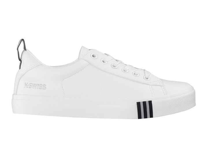 Tenis K-Swiss Trinity Blanco Plata y Negro para Mujer