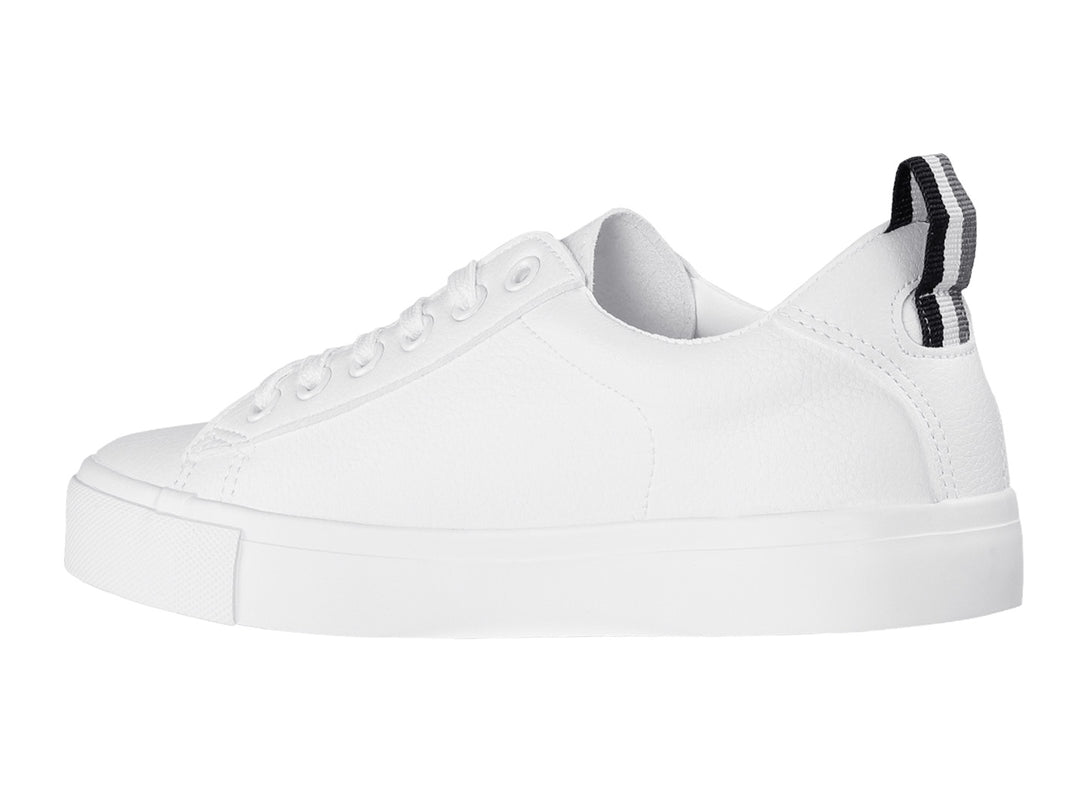 Tenis K-Swiss Trinity Blanco Plata y Negro para Mujer