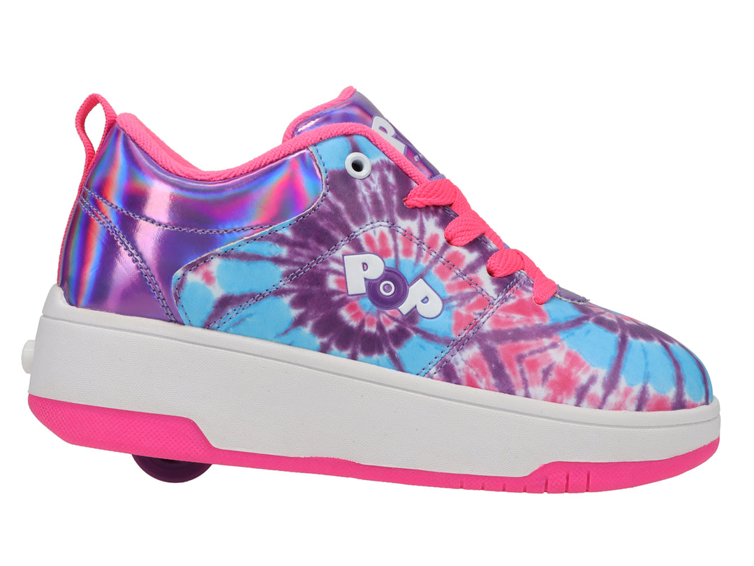 Tenis Patín Heelys Multicolor Tie-Dye para Niña