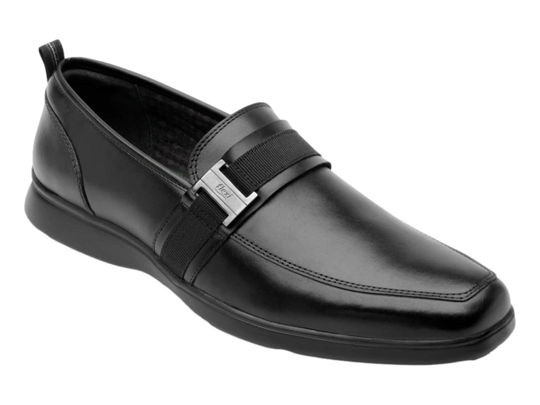 Zapatos de Vestir Flexi Negros para Hombre