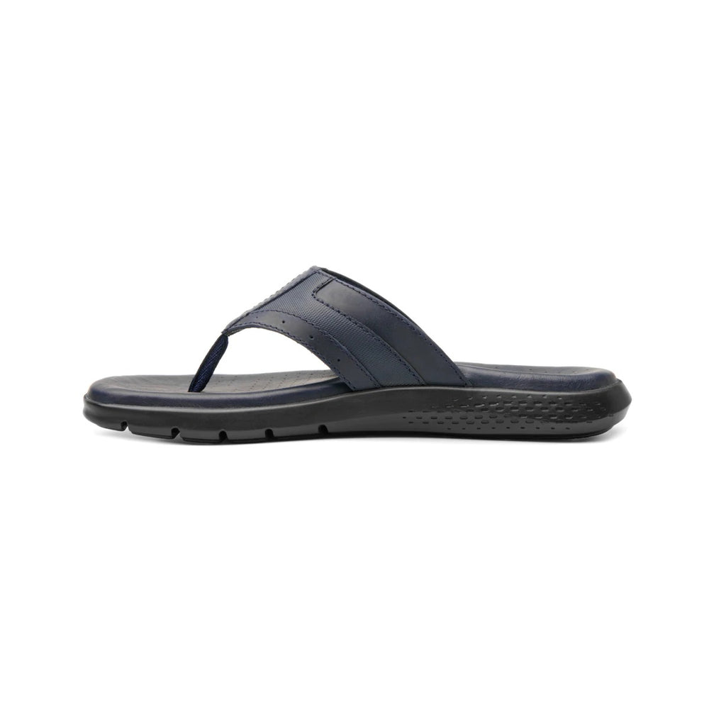 Sandalia azul marino de la marca Flexi con diseño casual y suela cómoda para hombre.