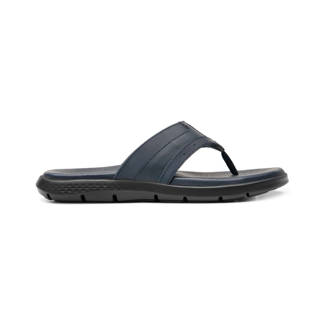 Sandalia azul marino de la marca Flexi con diseño casual y suela cómoda para hombre.