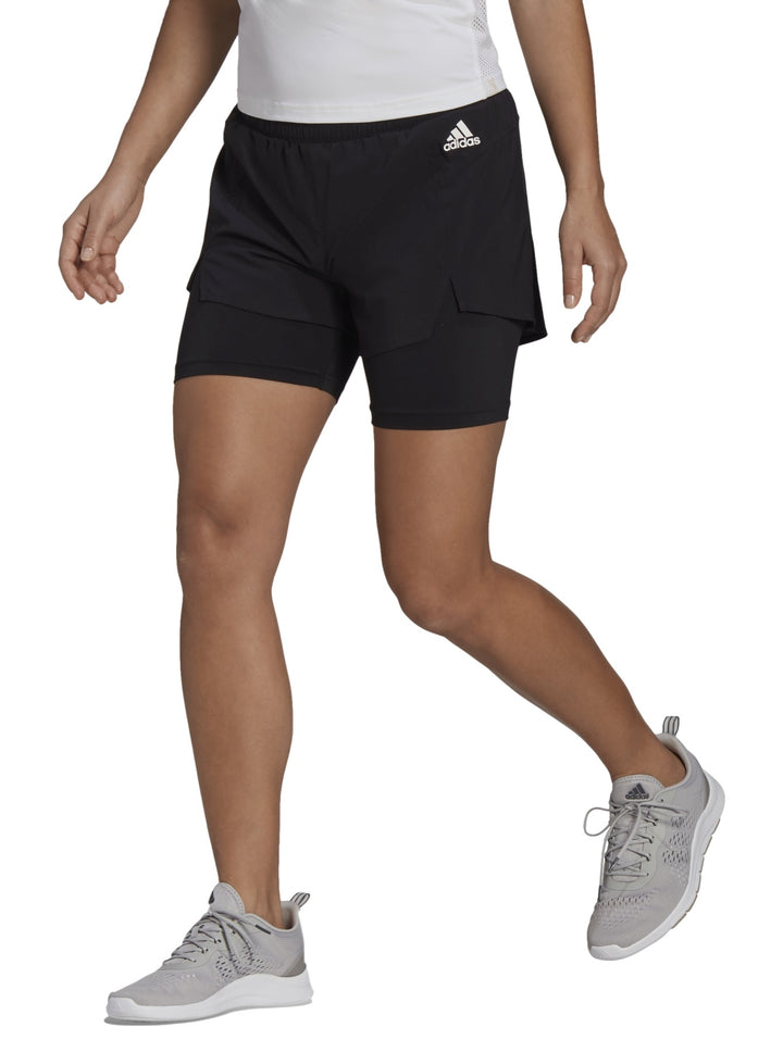 Short Deportivo Adidas Primeblue Negro para Mujer