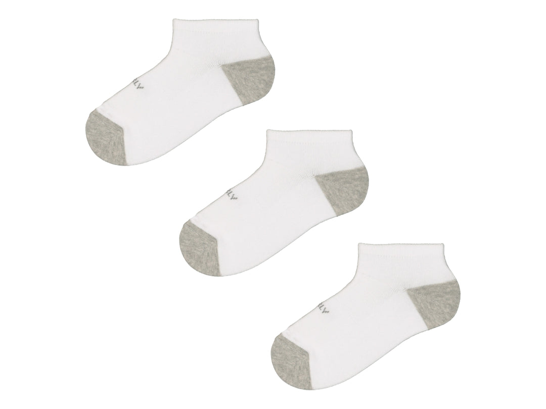 Calcetines Charly Blanco y Gris para Hombre