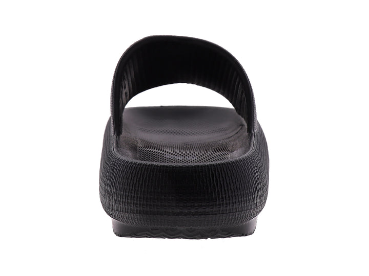 Sandalias Luna Rosa Plataforma Negro para Mujer